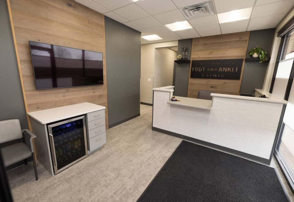 Indianola Foot and Ankle Clinic Lobby About Us Page Lobby Photo